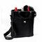 wine enthusiast 3 bottle neoprene wine tote bag